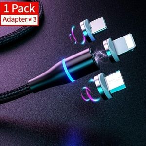 USB 3 in 1 Premium Nylon Braided Charging Cable